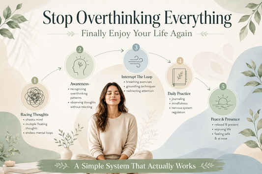 Stop Overthinking Everything (Finally Enjoy Your Life Again): A Simple System That Actually Works